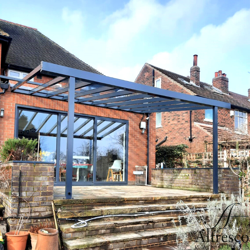 Glass veranda in York