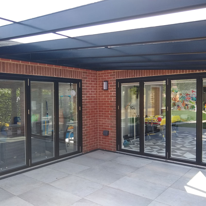 Glass veranda in York